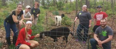 Maryville University Goat Day Kyra Krakos